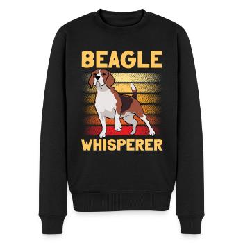 Beagle Whisperer Lover Puppy Beagles Dog - Pull Premium bio Homme - noir - Devant - Nico (187cm)