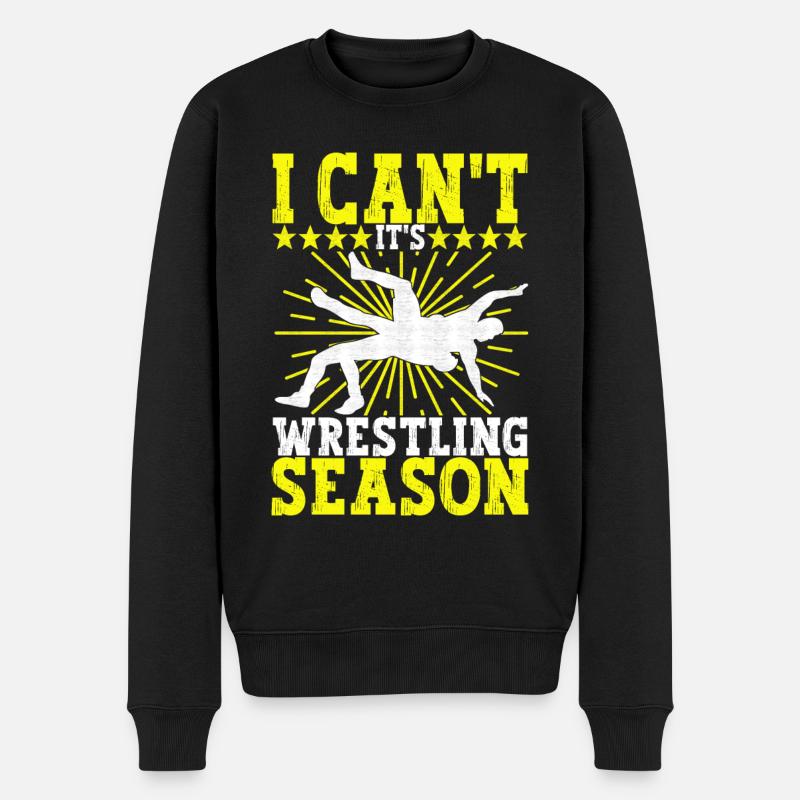 Lutte Lutteurs Lutteurs - Pull Premium bio Homme - noir