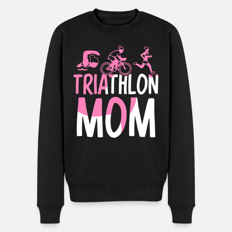 Triathlon Mama Triathlète Triathlète de triathlon - Pull Premium bio Homme - noir