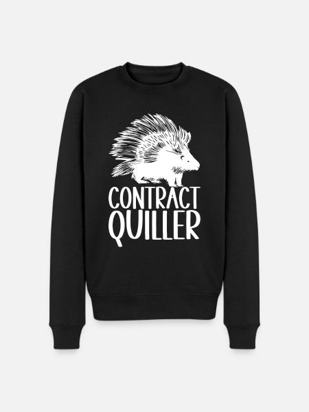 Porc-épic mignon - Pull Premium bio Homme - noir