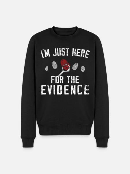 Criminologist - Forensic Science - Men's Premium Organic Jumper - black
