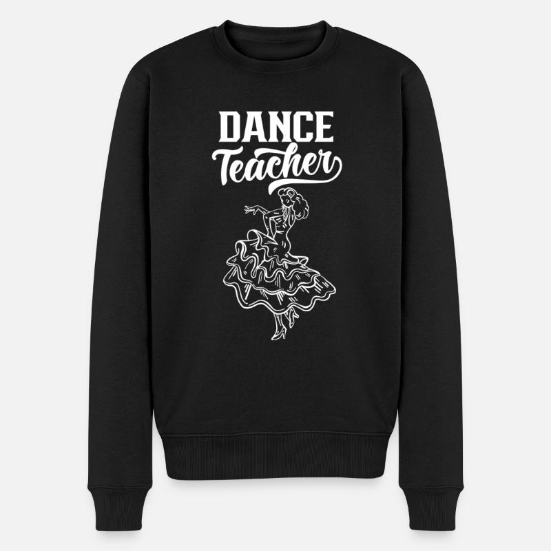 Tanzlehrerin Tanzlehrer Tanzschule Tanzkurs - Männer Premium Bio Pullover - Schwarz