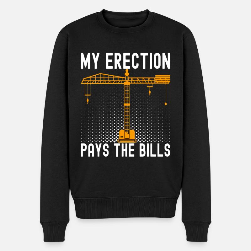 Grutier Grutier - Pull Premium bio Homme - noir