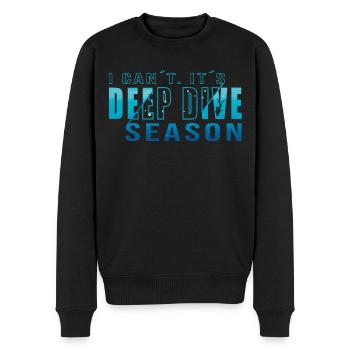 Plongée profonde Freedive DeepDive - Pull Premium bio Homme - noir - Devant - Nico (187cm)