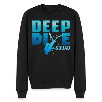 Plongée profonde Freedive DeepDive - Pull Premium bio Homme - noir - Devant - Nico (187cm)
