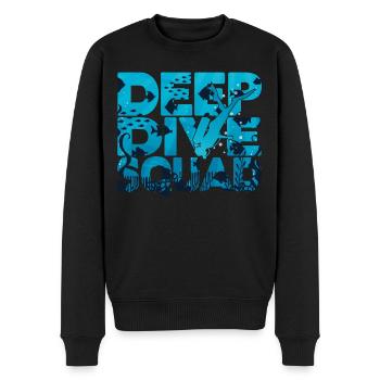Plongée profonde Freedive DeepDive - Pull Premium bio Homme - noir - Devant - Nico (187cm)