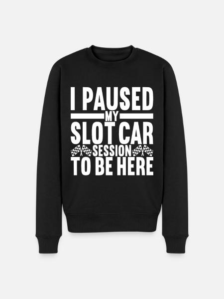 Slotcar Slotracing - Men's Premium Organic Jumper - black