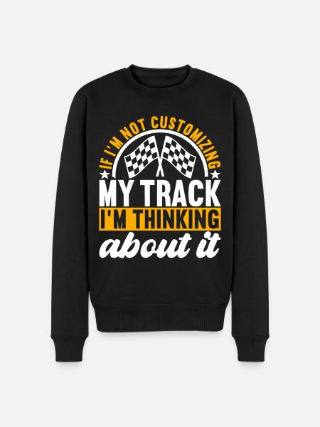 Slotcar Slotracing - Men's Premium Organic Jumper - black