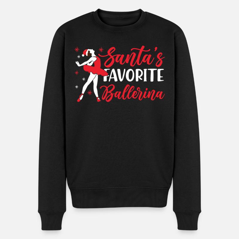 Ballet Danseuse Danse Ballerine - Pull Premium bio Homme - noir
