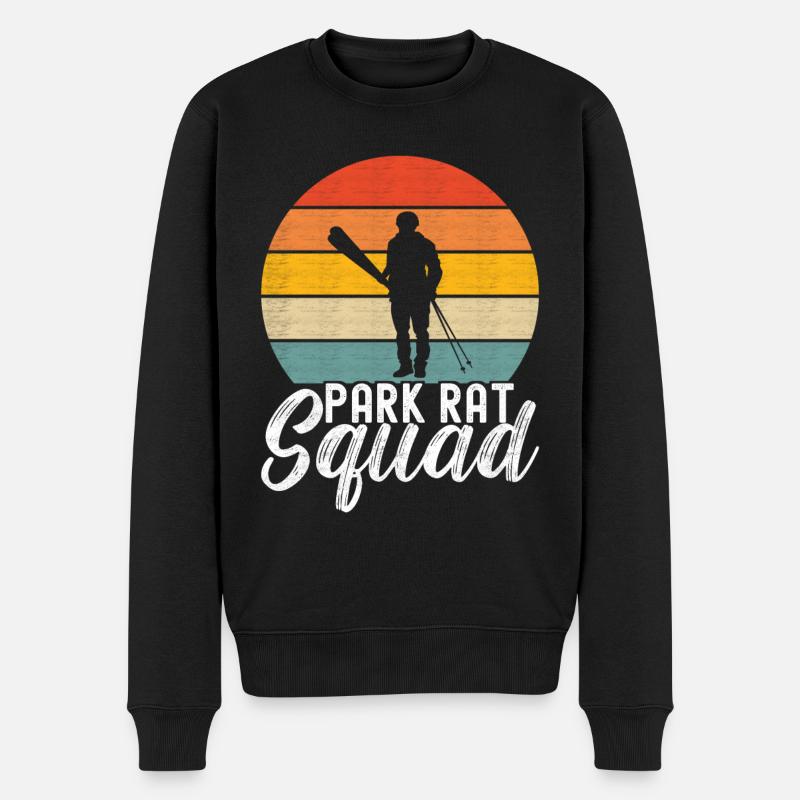 Skieurs - Pull Premium bio Homme - noir