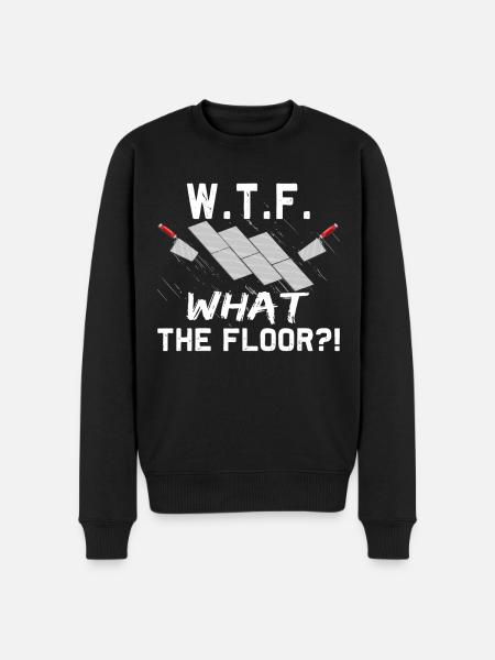Flooring Tilers - Men's Premium Organic Jumper - black