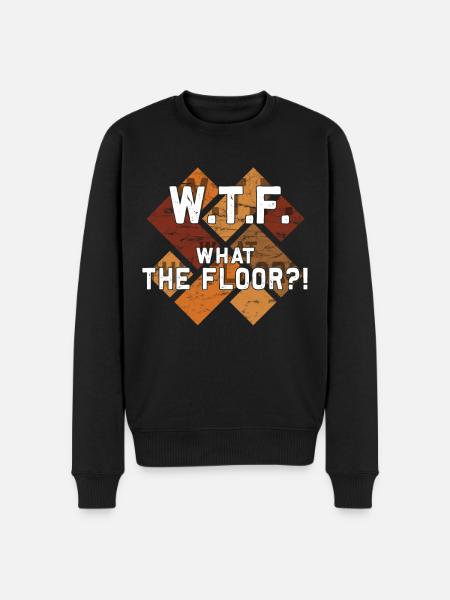Flooring Tilers - Men's Premium Organic Jumper - black
