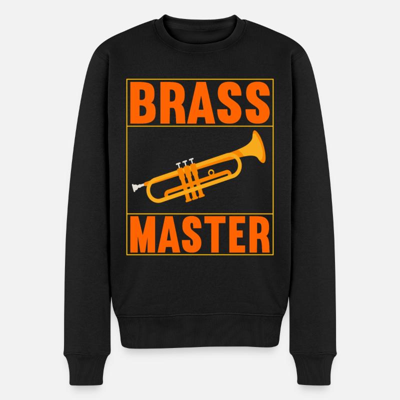 Trompettiste - Pull Premium bio Homme - noir