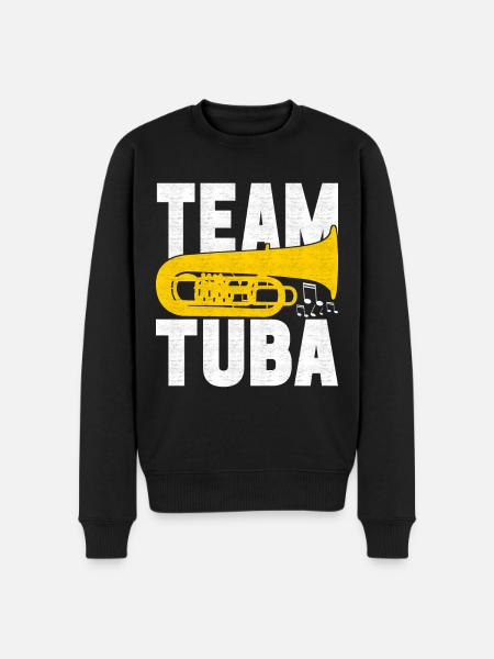 Tuba tuba player - Men's Premium Organic Jumper - black