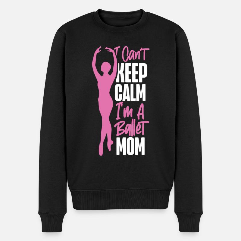 Ballet Danseuse Danse Ballerine - Pull Premium bio Homme - noir