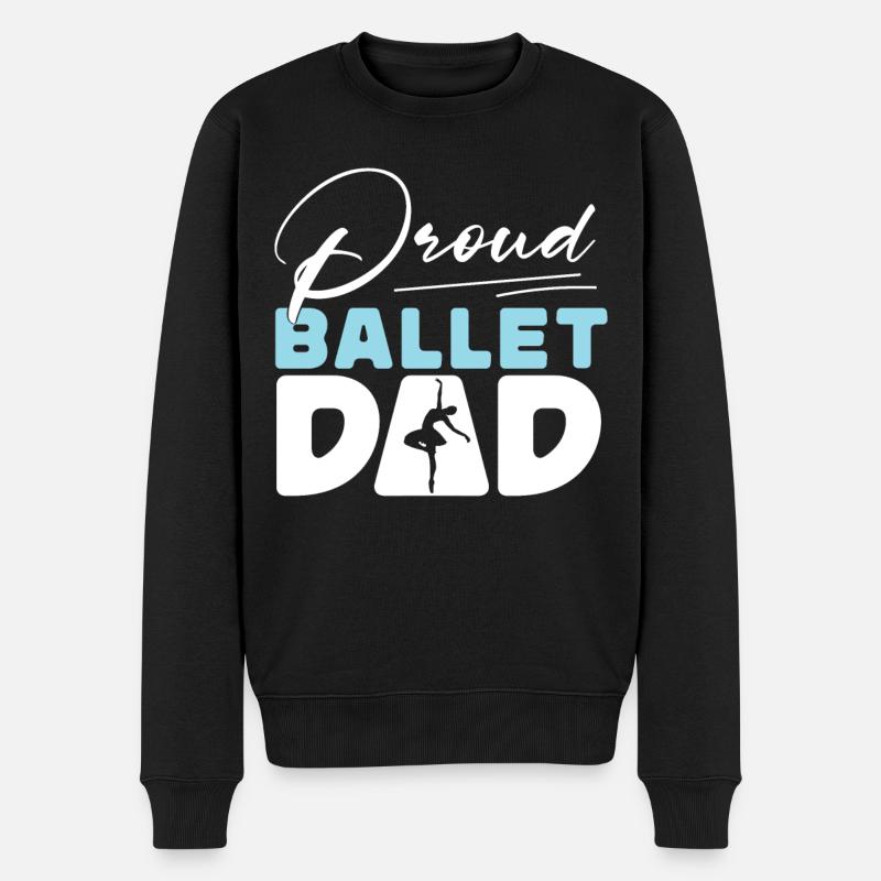 Ballet Danseuse Danse Ballerine - Pull Premium bio Homme - noir