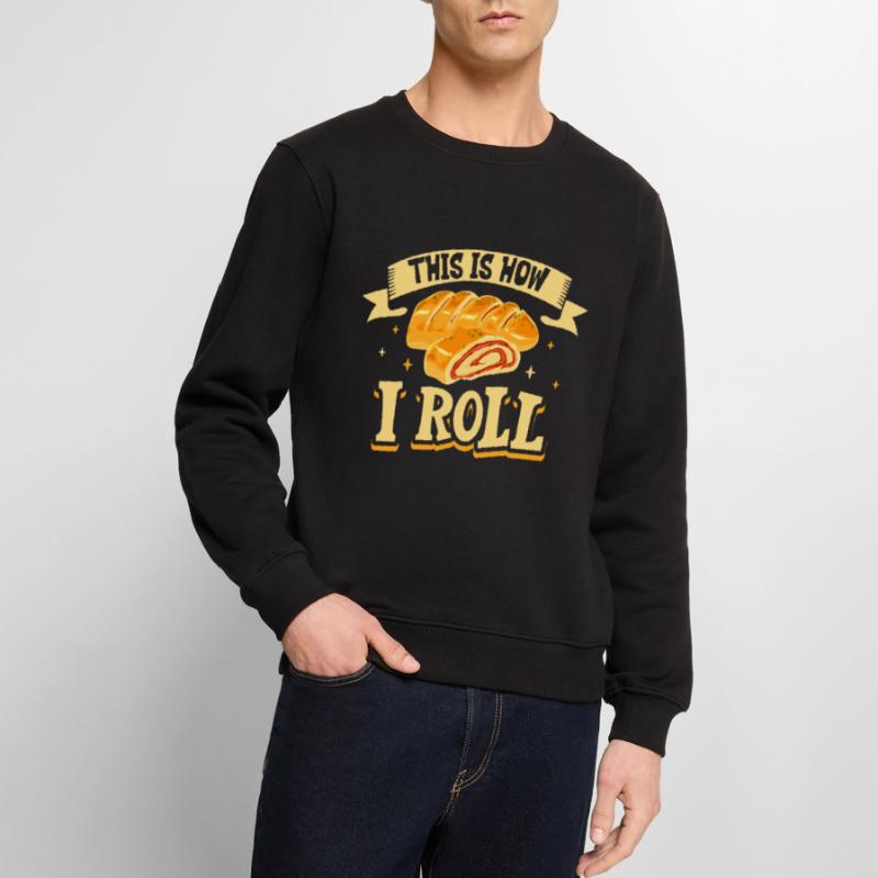 This is how I roll - Stromboli Männer Premium Bio Pullover