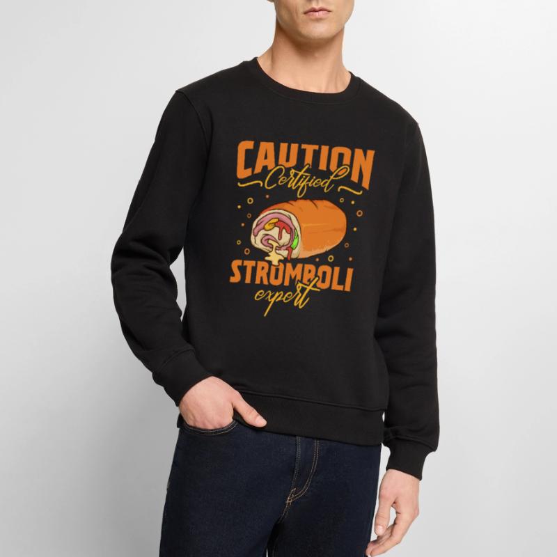 Stromboli Experte - Stromboli Männer Premium Bio Pullover