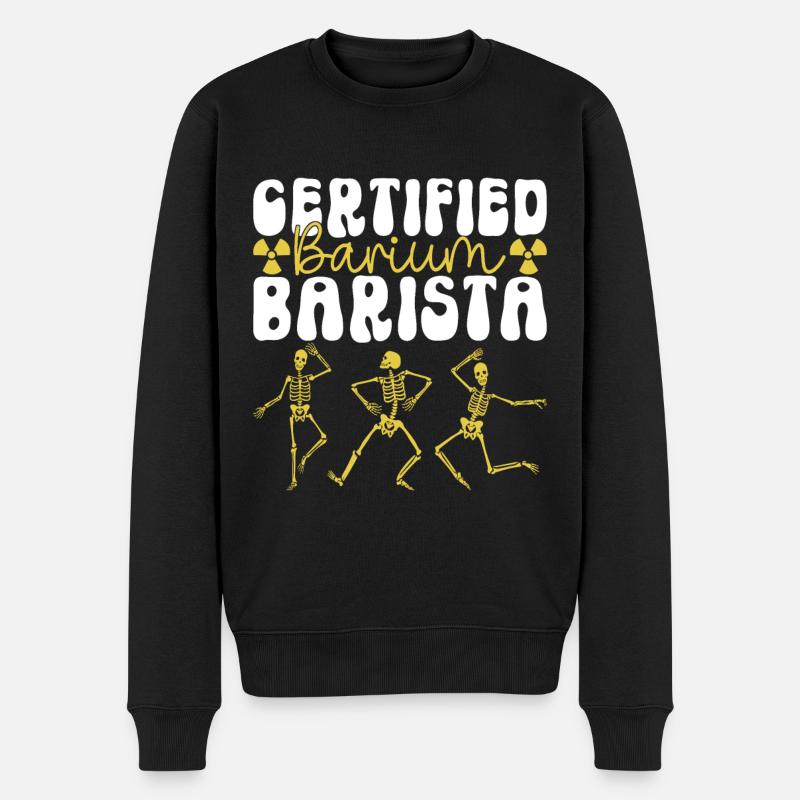 Radiologie Radiologe - Männer Premium Bio Pullover - Schwarz