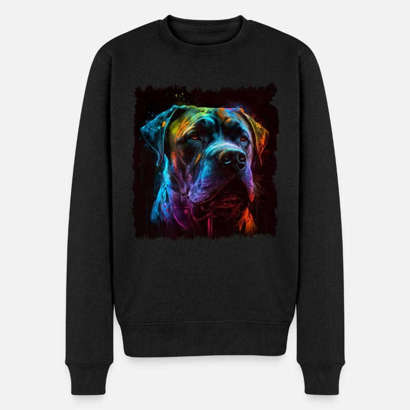 Cane Corso für einen Cane Corso Besitzer - Männer Premium Bio Pullover - Schwarz