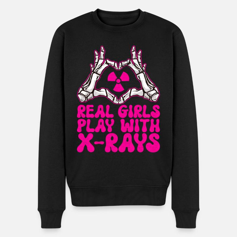 Radiologue Radiologue - Pull Premium bio Homme - noir