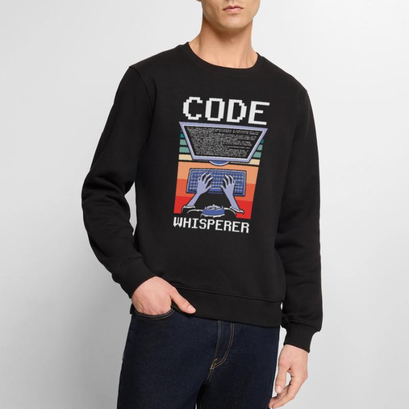 CodeWhisperer Programmeur Codeur Coder Pull Premium bio Homme