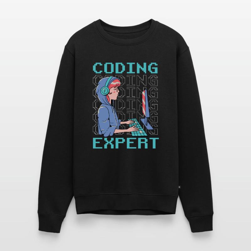 Programmeur Codeur Expert en programmation Pull Premium bio Homme