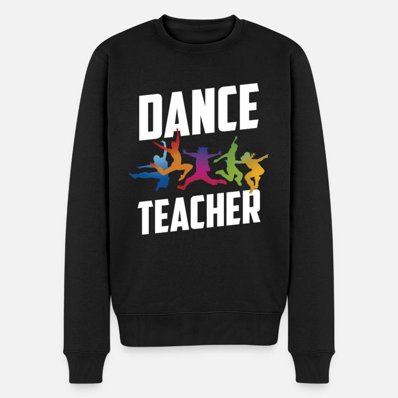 Tanzlehrer Tanzkurs Tanzlehrerin Tanzschule - Männer Premium Bio Pullover - Schwarz