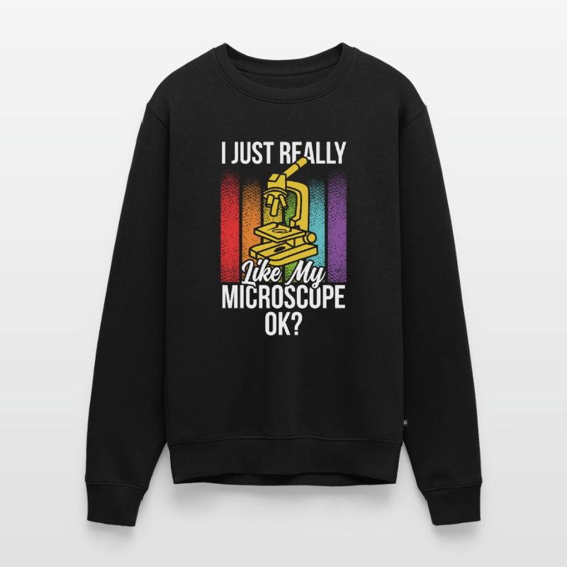 I just really like my microscope Microscope Men's Premium Organic Jumper