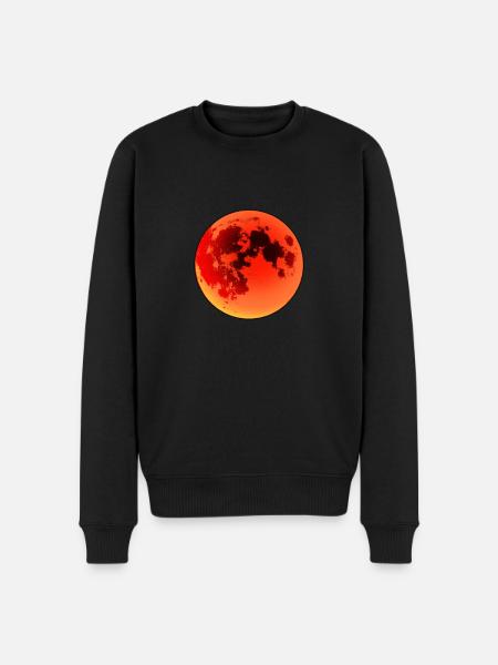 Lunar eclipse - Men's Premium Organic Jumper - black