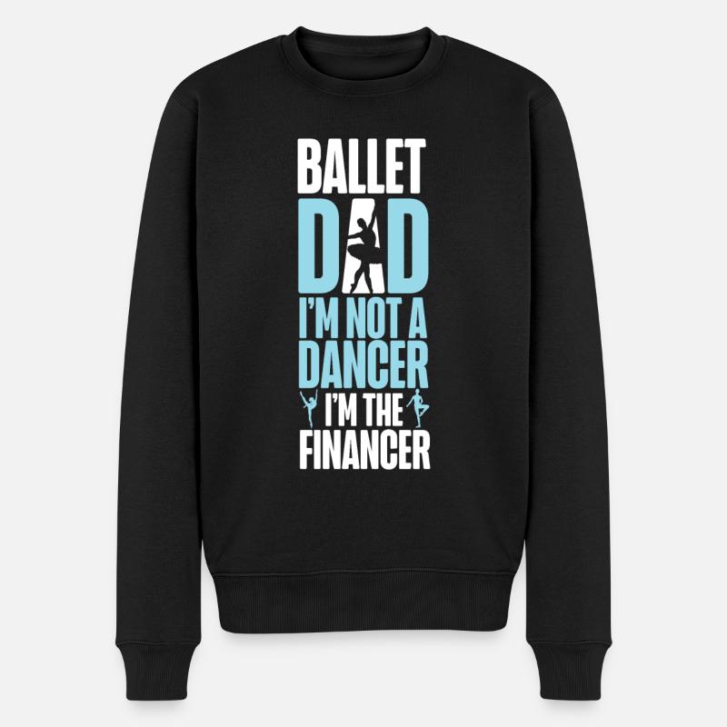 Ballet Danseuse Danse Ballerine - Pull Premium bio Homme - noir