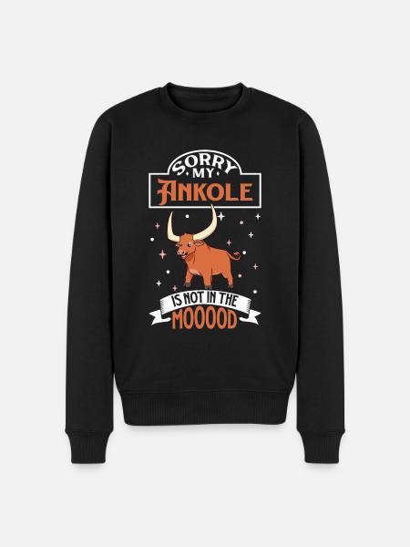 Pas d’humeur - Ankole - Pull Premium bio Homme - noir