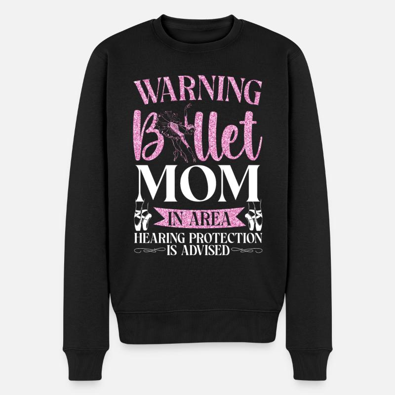 Ballet Danseuse Danse Ballerine - Pull Premium bio Homme - noir