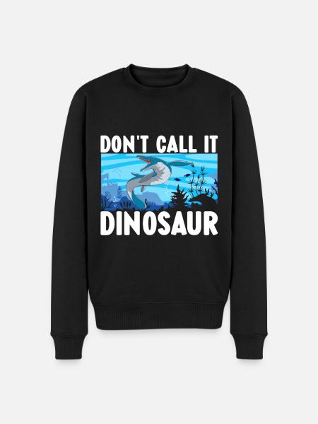 Mosasaurus Dinosaur - Men's Premium Organic Jumper - black