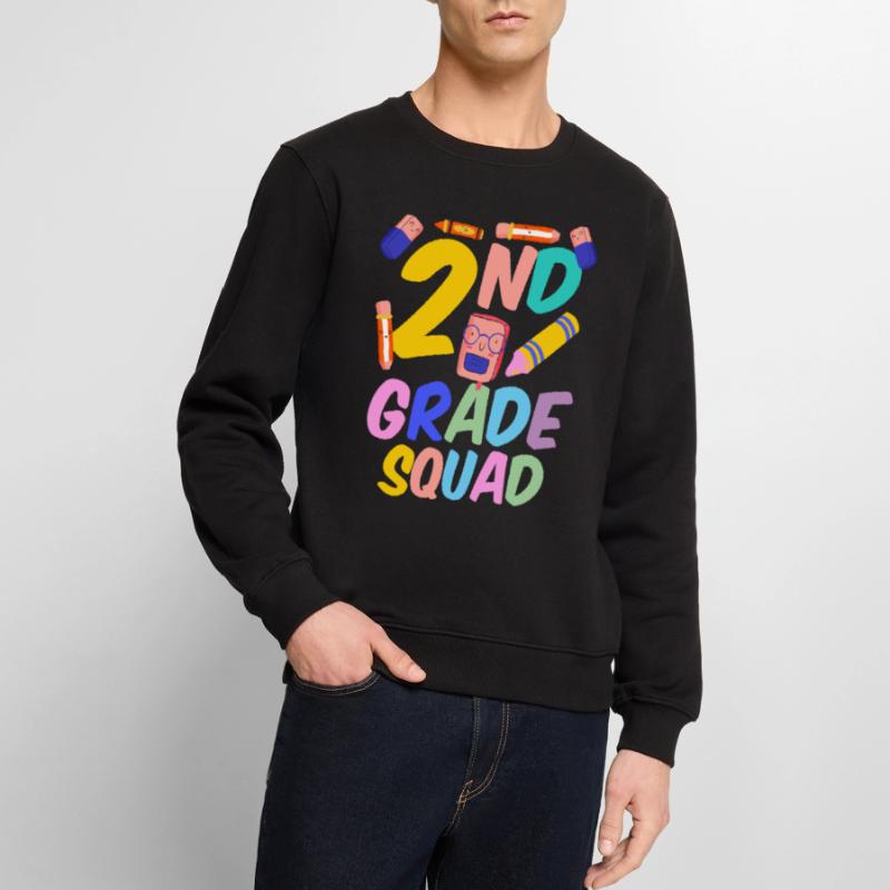 Team Second Class Teacher Second Class Men's Premium Organic Jumper