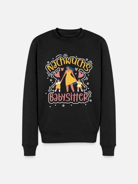 Offspring babysitter - Men's Premium Organic Jumper - black