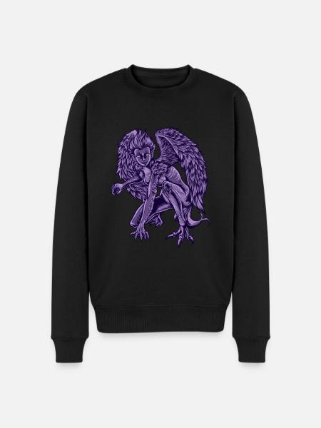 Harpy eagle - Men's Premium Organic Jumper - black