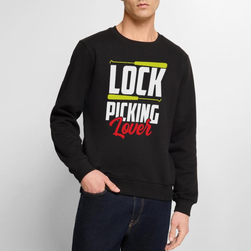 Lock Picking Lover Cracker Cracking Lock Men's Premium Organic Jumper
