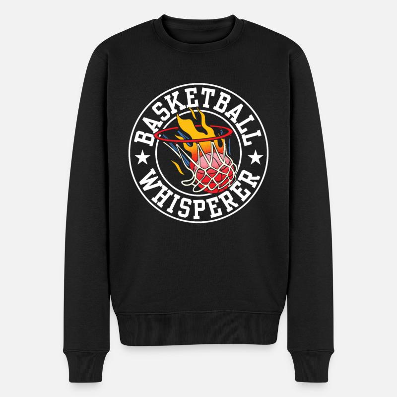 Basketball Whisperer Team Player Basketball - Pull Premium bio Homme - noir