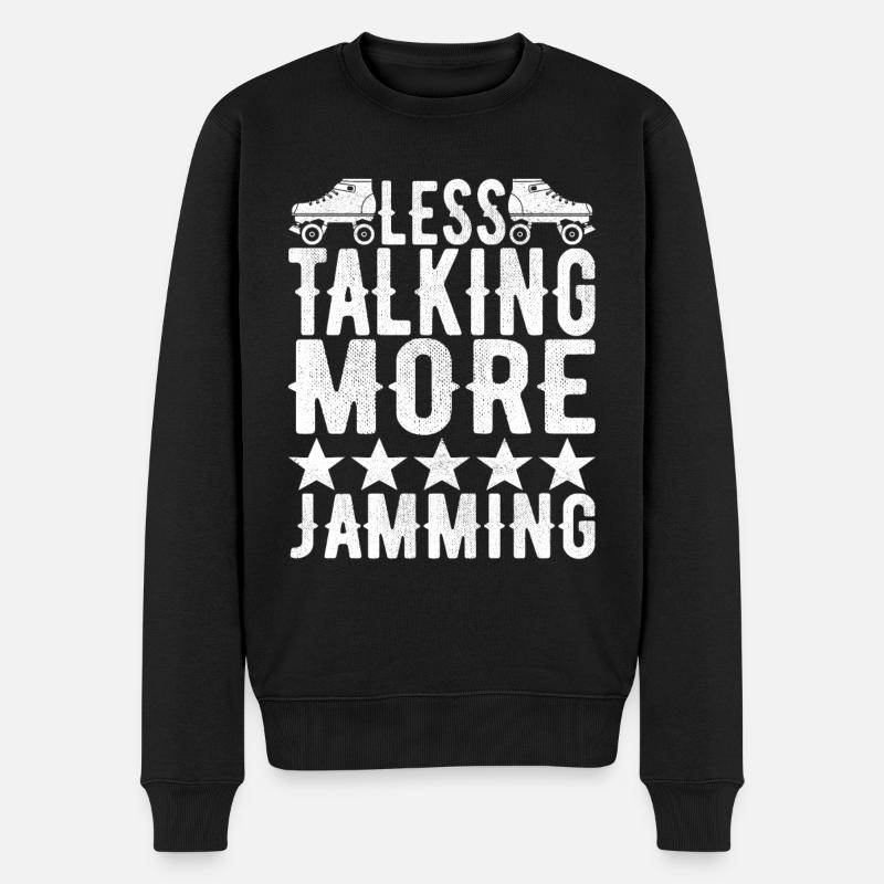 Roller derby - Pull Premium bio Homme - noir