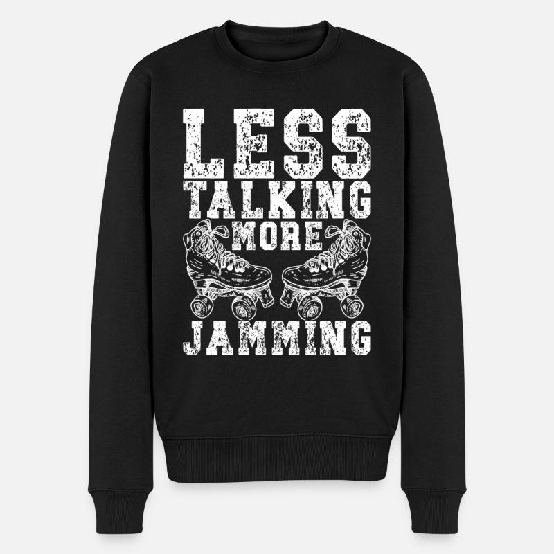 Roller derby - Pull Premium bio Homme - noir