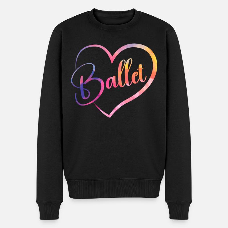 Ballet Danseuse Danse Ballerine - Pull Premium bio Homme - noir