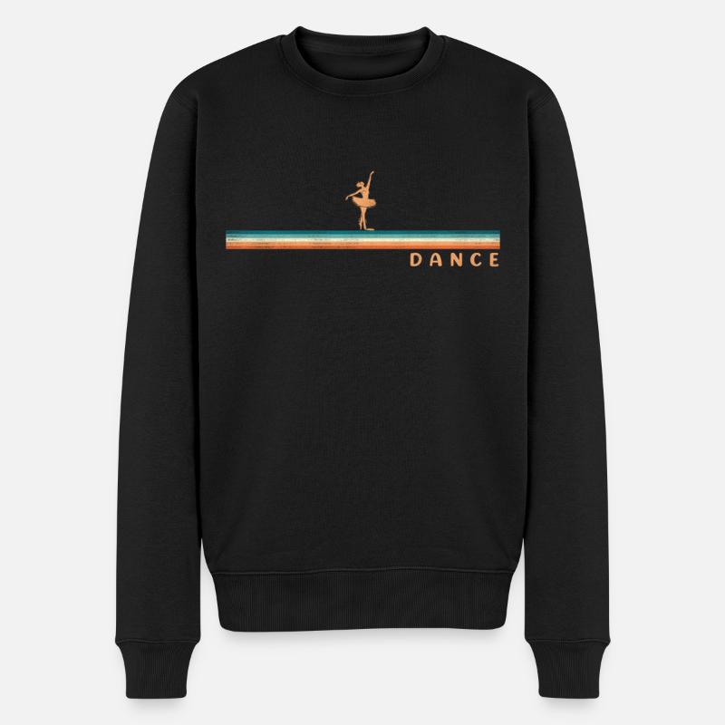 Ballet Danseuse Danse Ballerine - Pull Premium bio Homme - noir