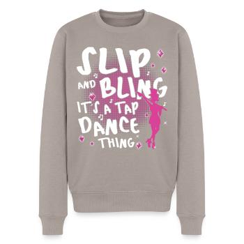Tap Dance Queen - Funny Tap Dancing - Männer Premium Bio Pullover - Taupe - Vorne - Nico (187cm)