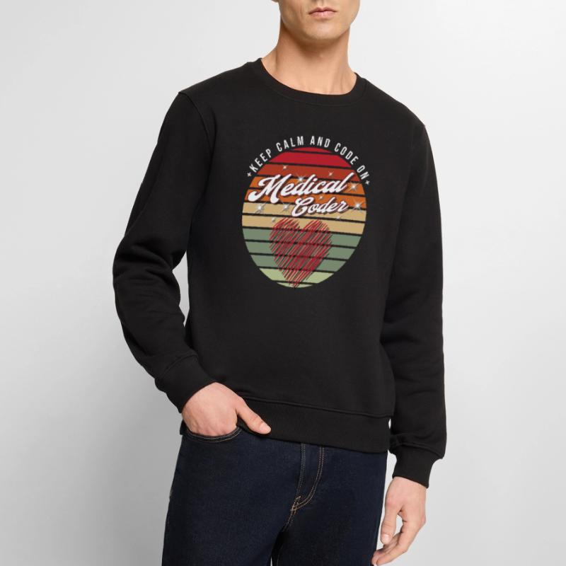 Medical Assistant - Medical Coder Men's Premium Organic Jumper