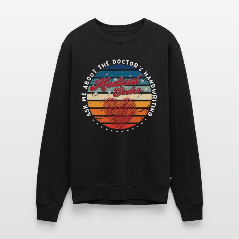 Medical Assistant - Medical Coder Men's Premium Organic Jumper