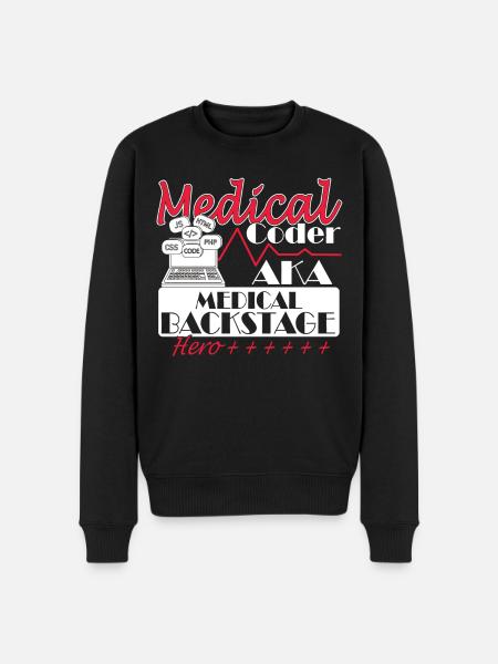 Assistant médical - Codeur médical - Pull Premium bio Homme - noir