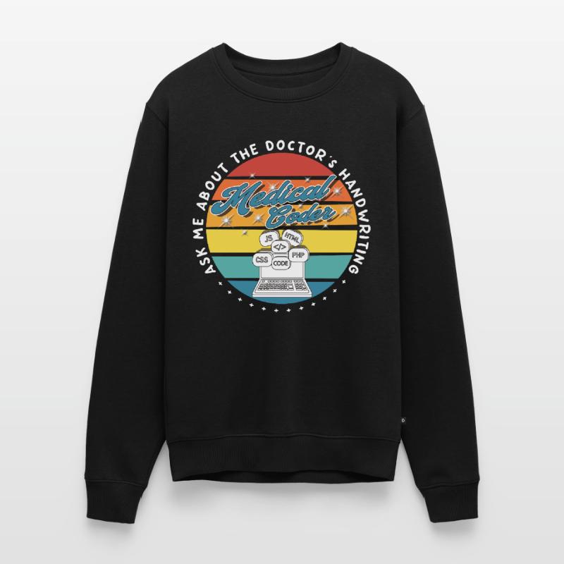Medical Assistant - Medical Coder Men's Premium Organic Jumper