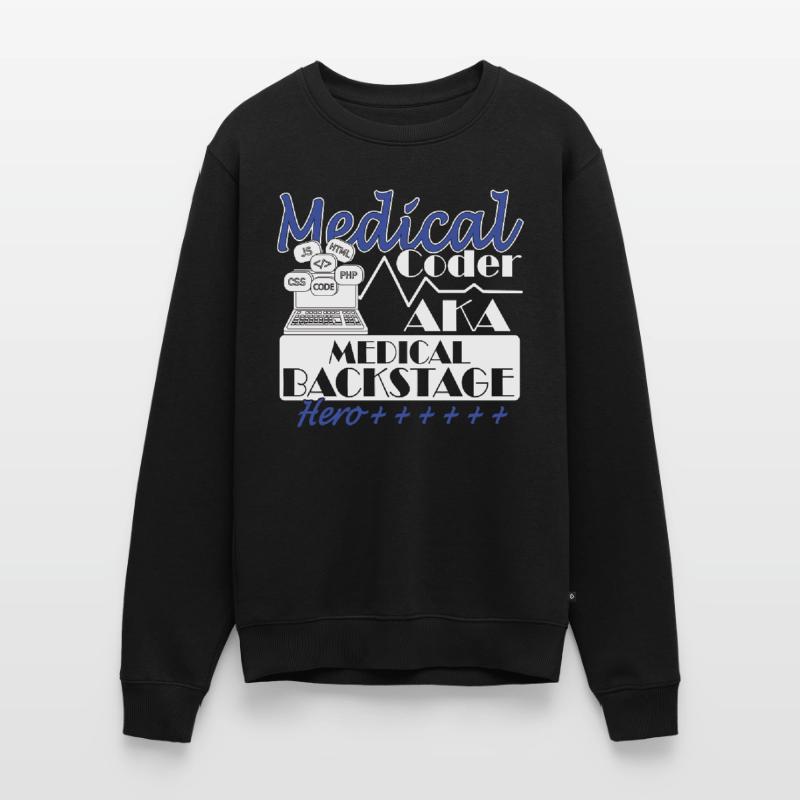 Medical Assistant - Medical Coder Men's Premium Organic Jumper