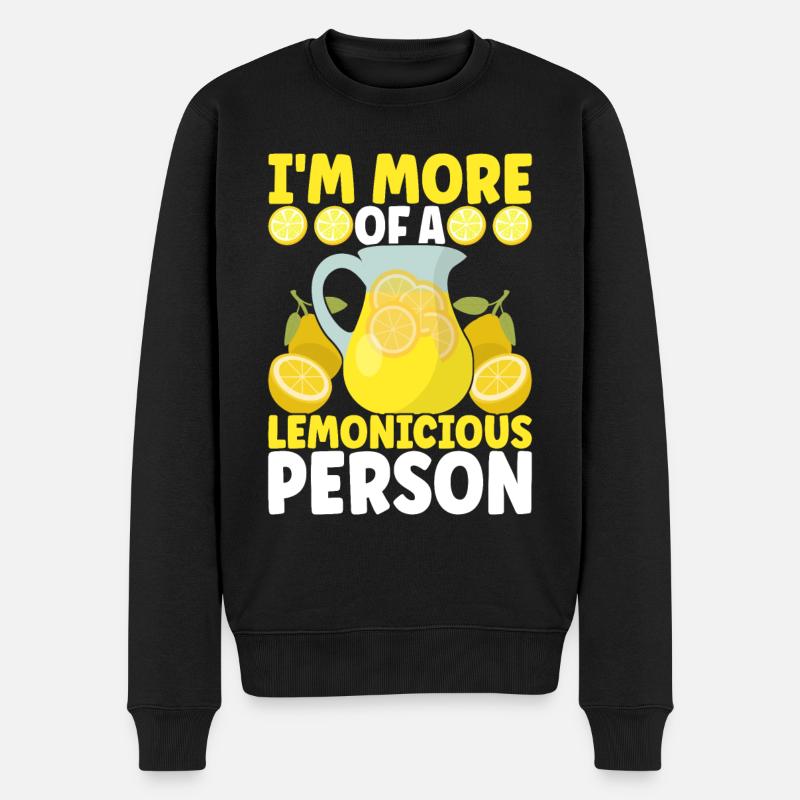 Stand de limonade Lemonade - Pull Premium bio Homme - noir